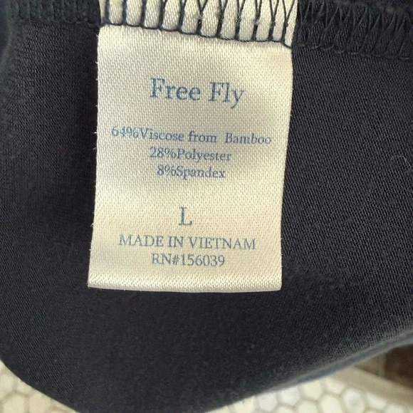 Free Fly Apparel Bamboo Gray-blue Long Sleeve Top - Picture 5 of 11